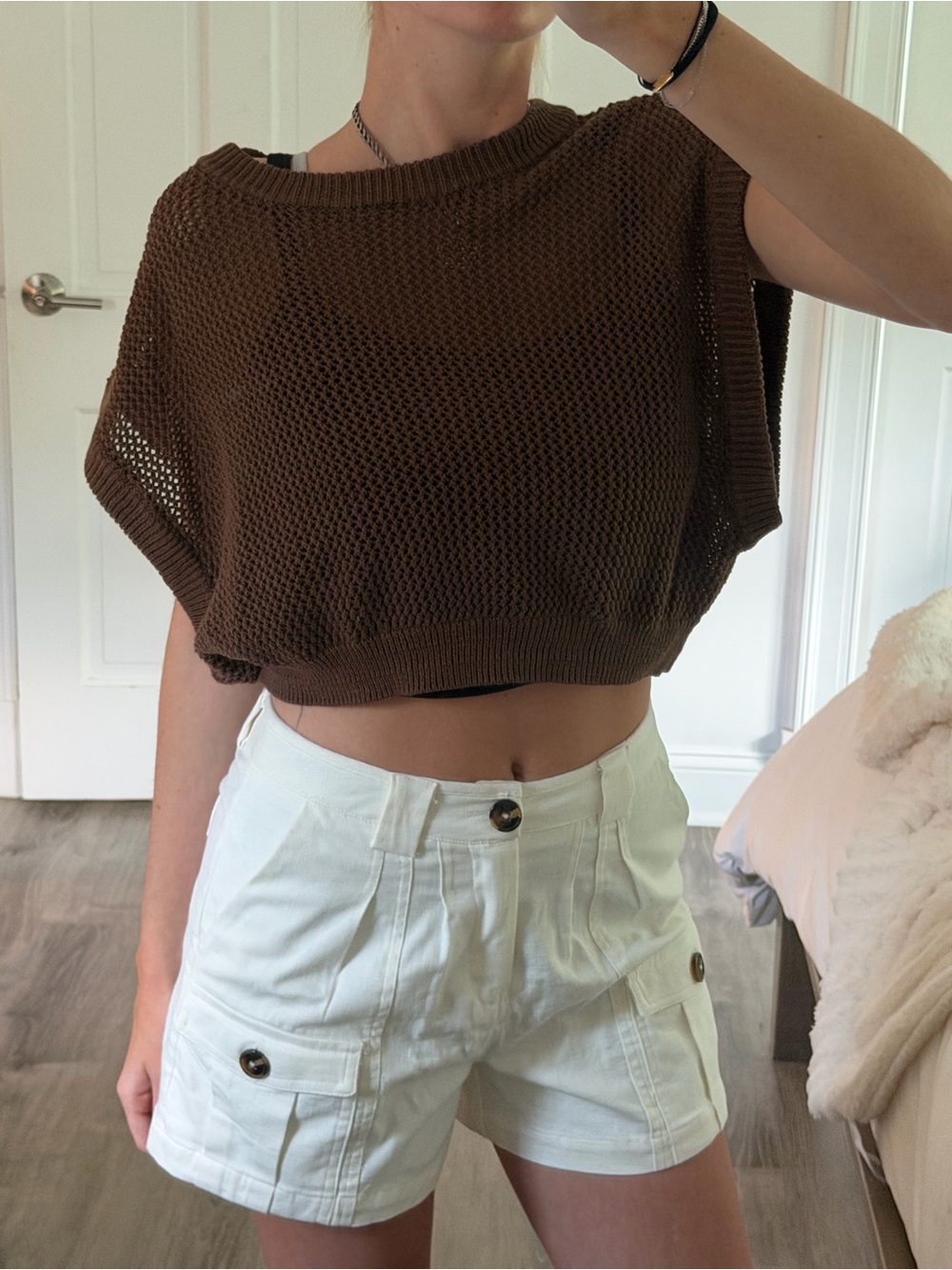 NWT High Waited Cotton Shorts